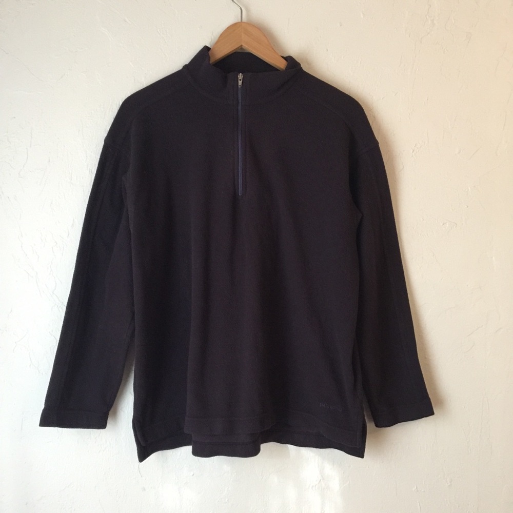 PATAGONIA Synchilla purple 1/2 zip fleece Size L